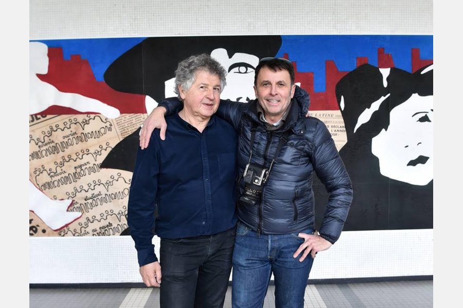 Avec Gilles Dacquin auteur de nombreuses photos.